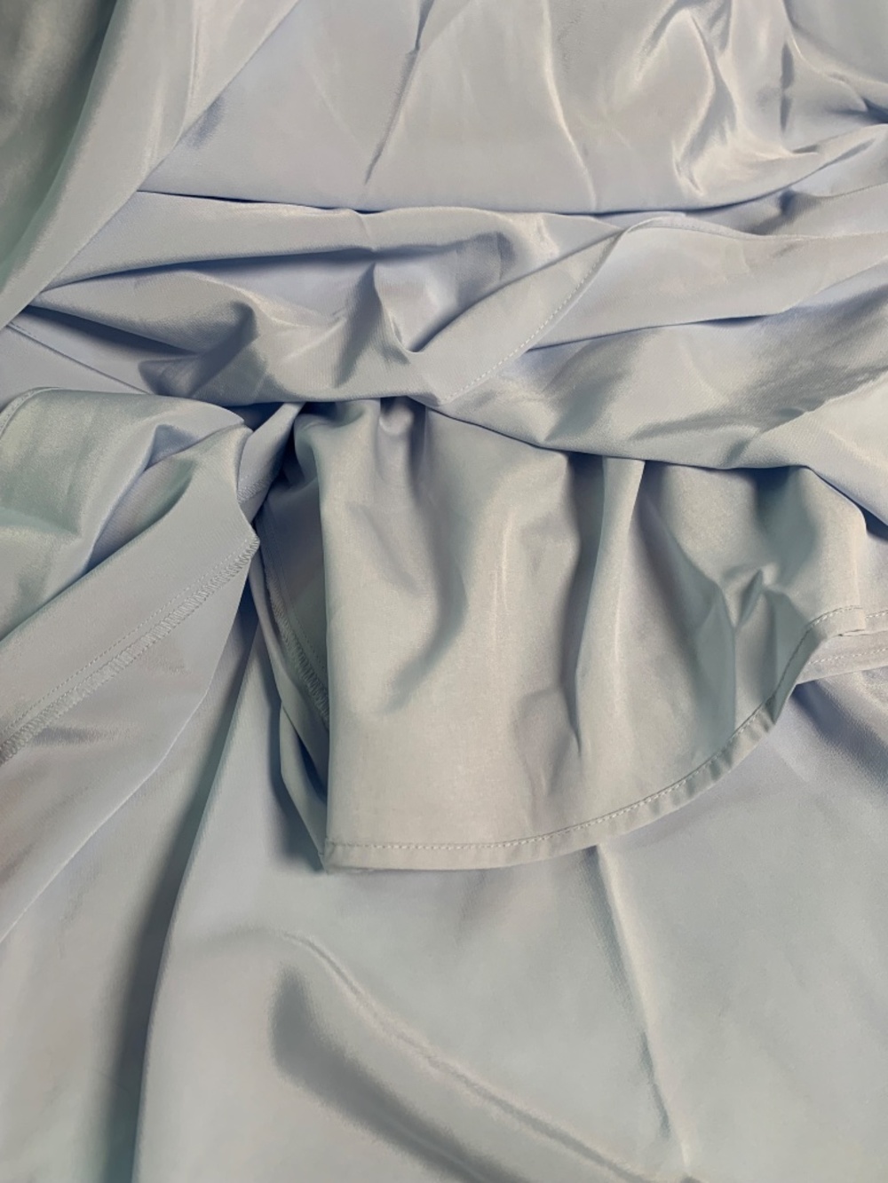 Bohme blue dress NWT - sold out sz XL black velvet bows shoulders (removable) - Picture 12 of 15